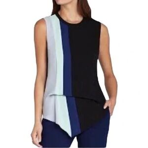 BCBGMaxAzria Brea Asymmetrical Tank Top